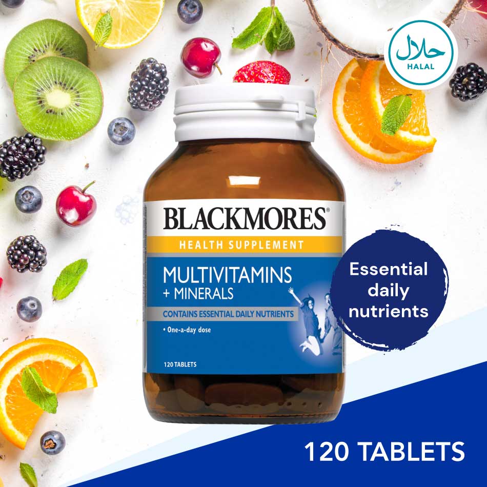 Buy Multivitamins + Minerals Online at Blackmores Singapore
